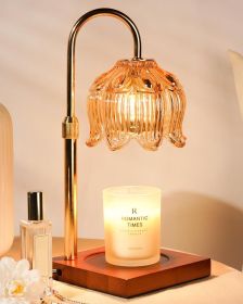 Flower Candle Warmer Lamp with Timer & Dimmer, Adjustable Height Candle Warmer, Birthday Valentines Day Gifts for Women Mom