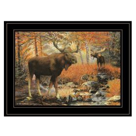 "Call of the Wild" By Ed Wargo, Ready to Hang Framed Print, Black Frame