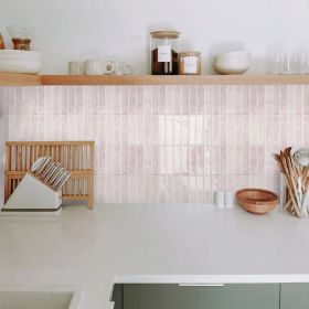 10pcs Self-adhesive Splashproof Wall Tiles, 12x12 Inch Self-adhesive Floor Stickers, Suitable For Kitchen And Bathroom Walls, Easy DIY Home Decoration (Option: 1)