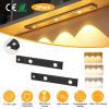 2Pack Rechargeable Cabinet Light Motion Sensor Light Cordless LED Closet Lamp 3 Colors Dimmable Light for Kitchen Cabinet