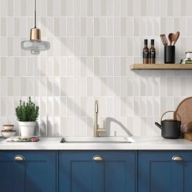 10pcs Classic Wall Stickers, New Launch, 10inch*10inch, Olive Green Striped Wall Stickers, Suitable For Kitchen, Bedrothroom Walls, Home Renovation Wa (Option: 1)